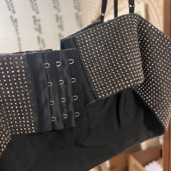 Garage Rhinestone Bra Top - Picture 6 of 7